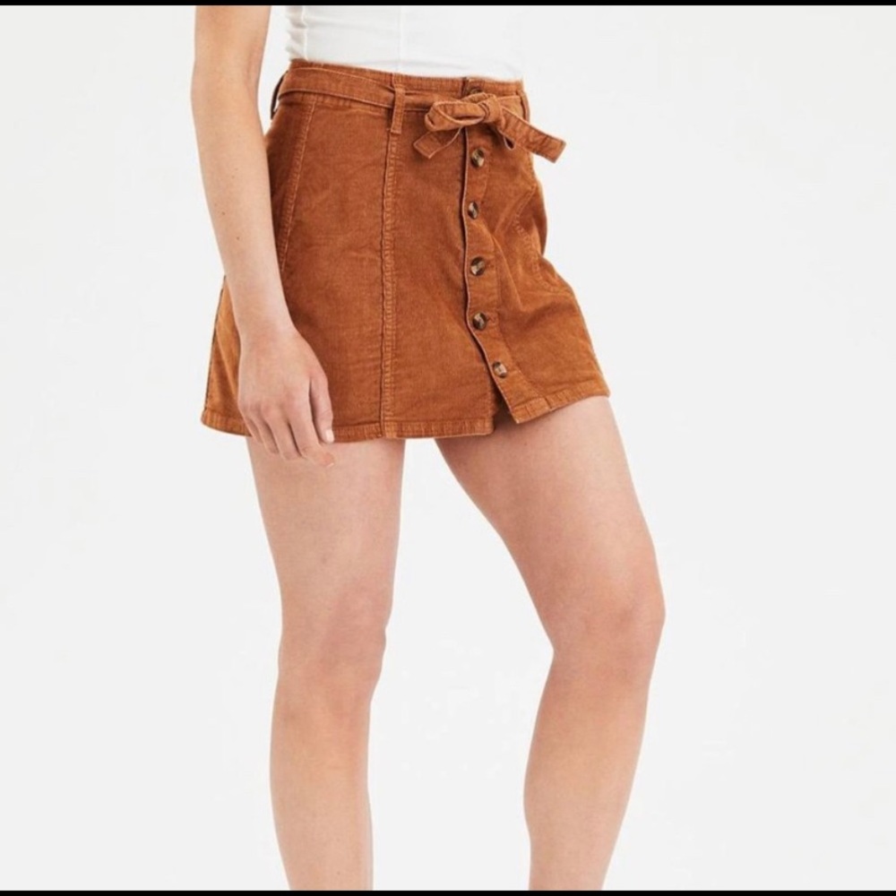 american eagle corduroy skirt